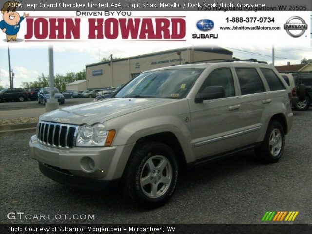 2006 Jeep Grand Cherokee Limited 4x4 in Light Khaki Metallic