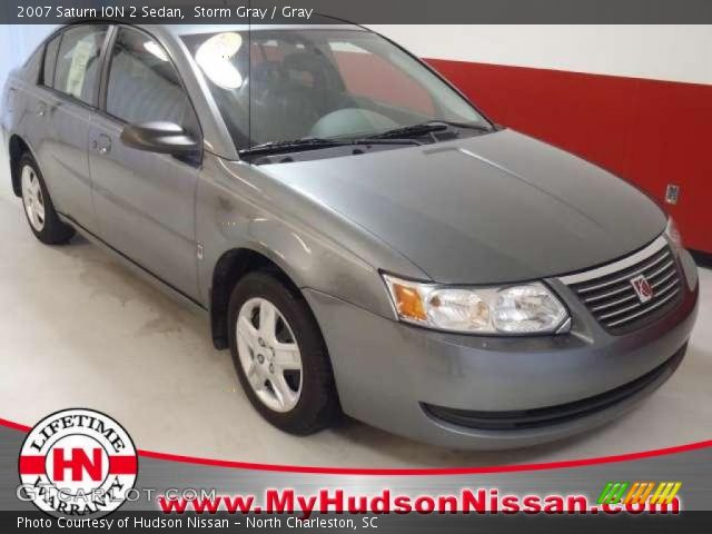 2007 Saturn ION 2 Sedan in Storm Gray