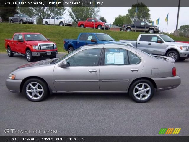 2000 Nissan Altima SE in Titanium Frost Pearl