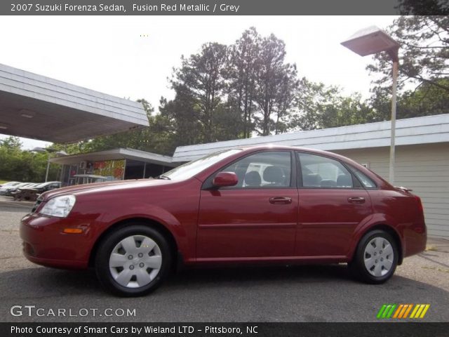 2007 Suzuki Forenza Sedan in Fusion Red Metallic