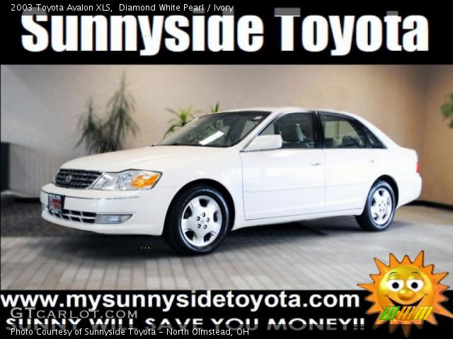 2003 Toyota Avalon XLS in Diamond White Pearl