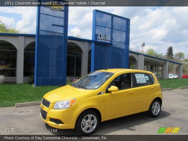 2011 Chevrolet Aveo Aveo5 LT in Summer Yellow