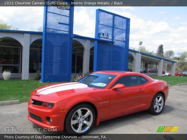 2011 Chevrolet Camaro SS/RS Coupe in Inferno Orange Metallic