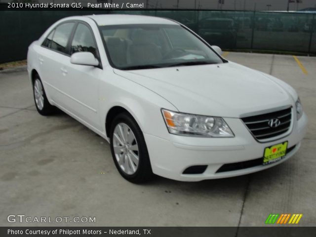 2010 Hyundai Sonata GLS in Pearl White