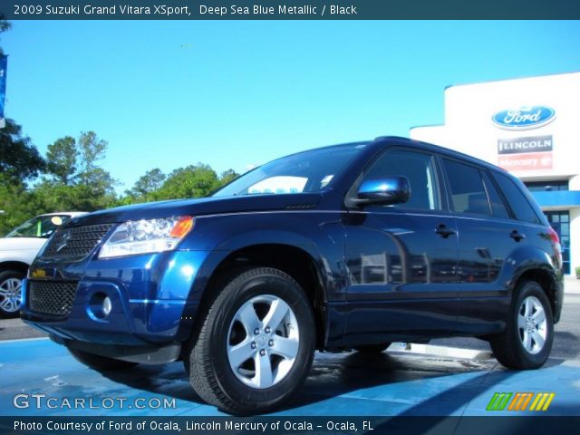 2009 Suzuki Grand Vitara XSport in Deep Sea Blue Metallic