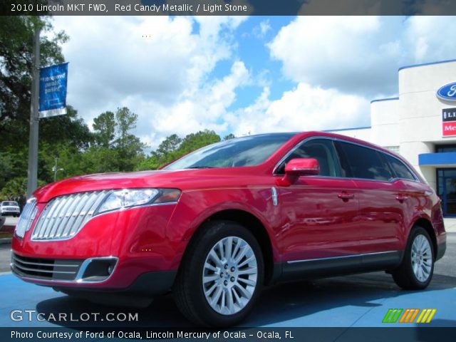 2010 Lincoln MKT FWD in Red Candy Metallic