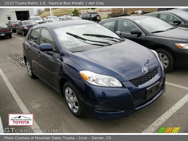 2010 Toyota Matrix 1.8 in Nautical Blue Metallic