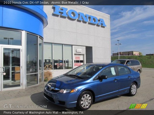 2010 Honda Civic DX-VP Sedan in Atomic Blue Metallic
