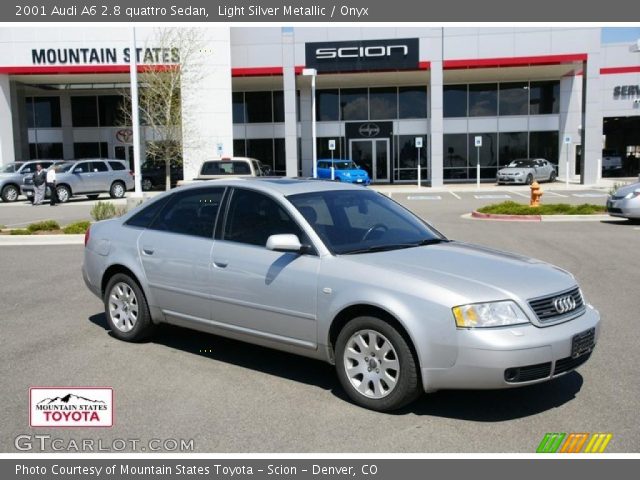 2001 Audi A6 2.8 quattro Sedan in Light Silver Metallic