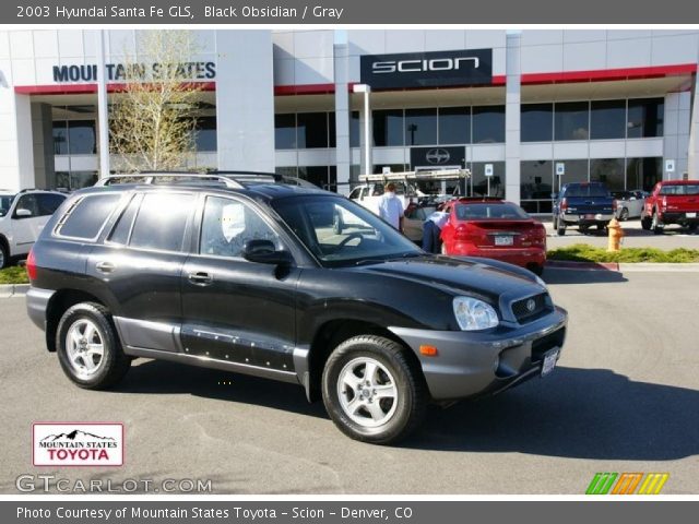 2003 Hyundai Santa Fe GLS in Black Obsidian
