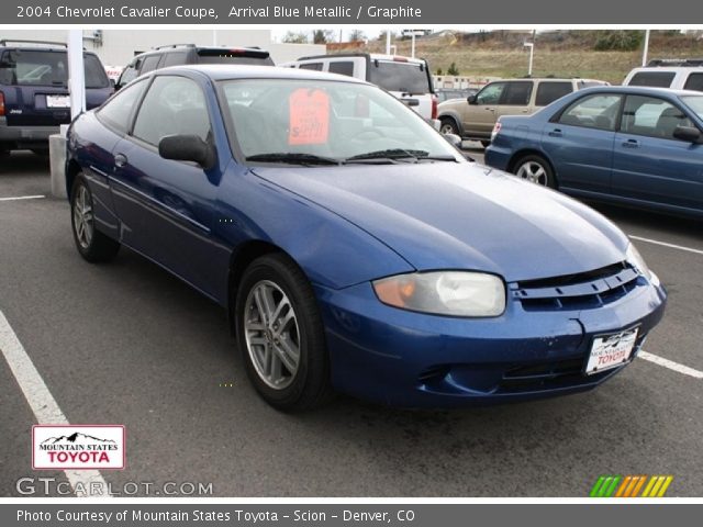 2004 Chevrolet Cavalier Coupe in Arrival Blue Metallic
