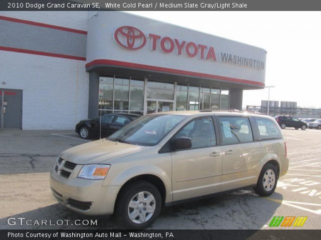 2010 Dodge Grand Caravan SE in White Gold Pearl