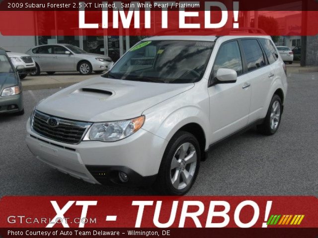 2009 Subaru Forester 2.5 XT Limited in Satin White Pearl