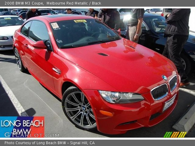 2008 BMW M3 Coupe in Melbourne Red Metallic