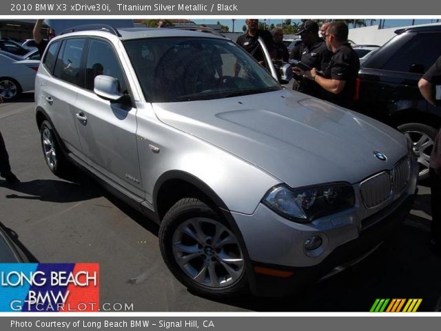 2010 BMW X3 xDrive30i in Titanium Silver Metallic