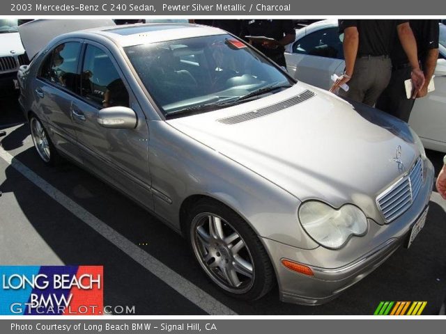 2003 Mercedes-Benz C 240 Sedan in Pewter Silver Metallic