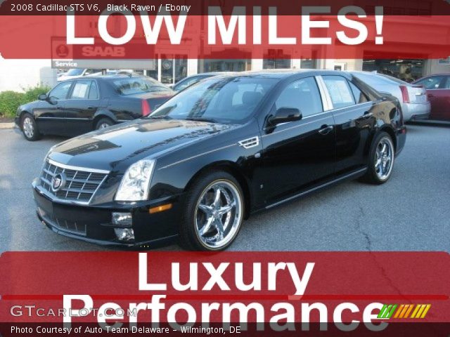 2008 Cadillac STS V6 in Black Raven
