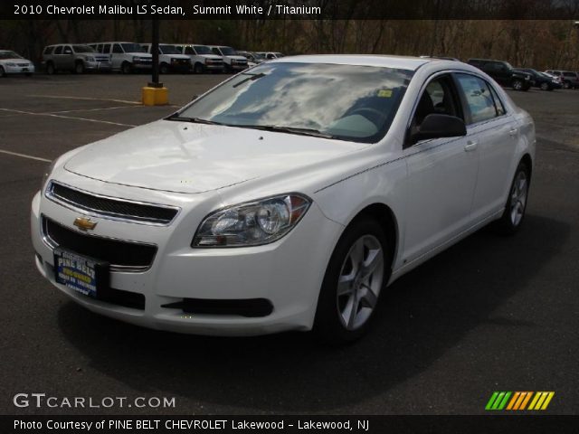2010 Chevrolet Malibu LS Sedan in Summit White