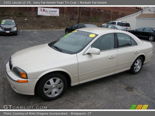 2002 Lincoln LS V6 in Ivory Parchment Pearl Tri-Coat