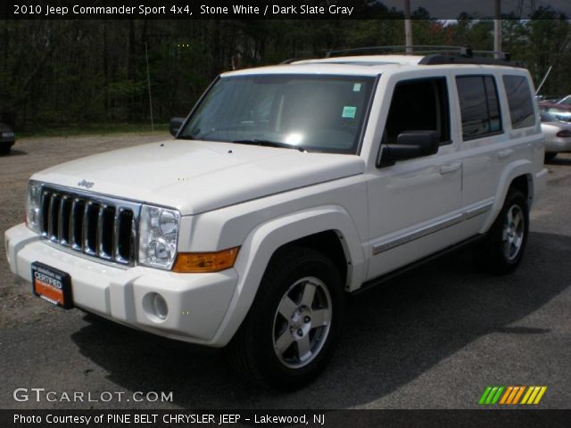 2010 Jeep Commander Sport 4x4 in Stone White