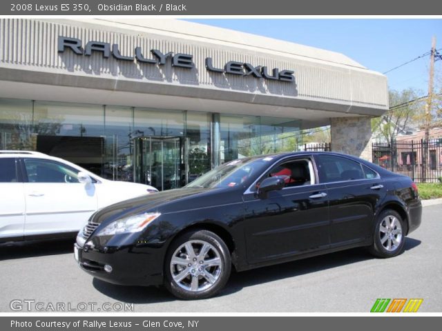 2008 Lexus ES 350 in Obsidian Black