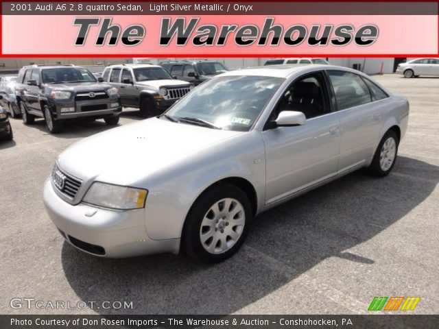 2001 Audi A6 2.8 quattro Sedan in Light Silver Metallic