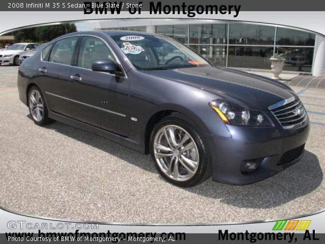 2008 Infiniti M 35 S Sedan in Blue Slate