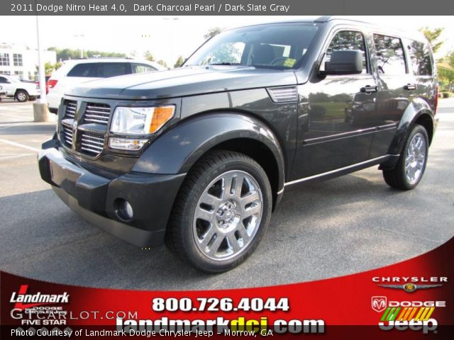 2011 Dodge Nitro Heat 4.0 in Dark Charcoal Pearl