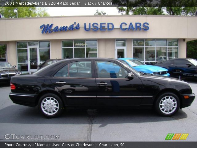 2001 Mercedes-Benz E 320 4Matic Sedan in Black