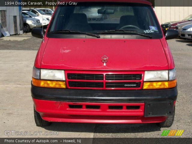 1994 Dodge Caravan  in Poppy Red