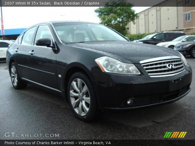 2007 Infiniti M 35x Sedan in Black Obsidian