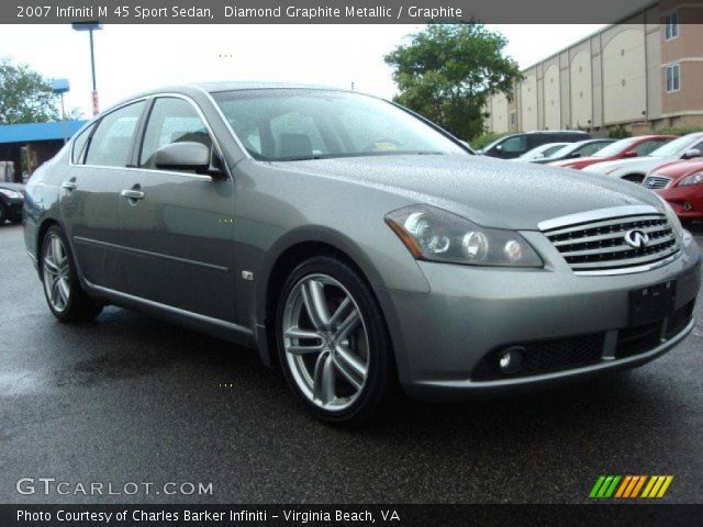 2007 Infiniti M 45 Sport Sedan in Diamond Graphite Metallic