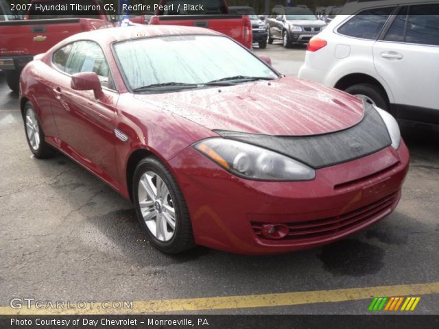 2007 Hyundai Tiburon GS in Redfire Pearl