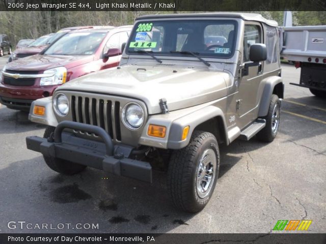 2006 Jeep Wrangler SE 4x4 in Light Khaki Metallic