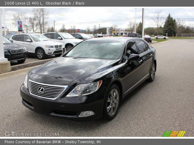 2008 Lexus LS 460 L in Obsidian Black