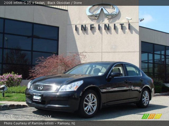 2008 Infiniti G 35 x Sedan in Black Obsidian