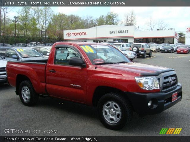 2010 Toyota Tacoma Regular Cab in Barcelona Red Metallic