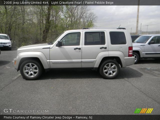 2008 Jeep Liberty Limited 4x4 in Light Graystone Pearl