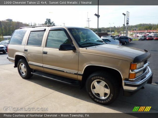 1999 Chevrolet Tahoe LS 4x4 in Sunset Gold Metallic