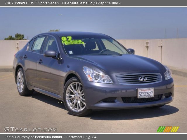 2007 Infiniti G 35 S Sport Sedan in Blue Slate Metallic