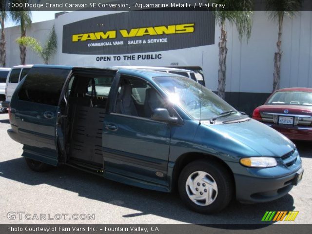 2000 Dodge Grand Caravan SE Conversion in Aquamarine Metallic