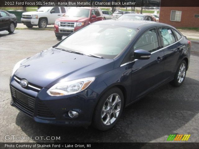 2012 Ford Focus SEL Sedan in Kona Blue Metallic