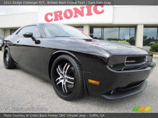 2011 Dodge Challenger R/T in Brilliant Black Crystal Pearl