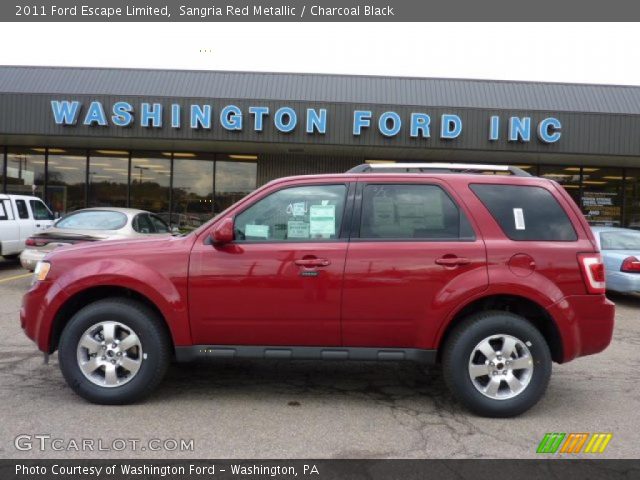 2011 Ford Escape Limited in Sangria Red Metallic