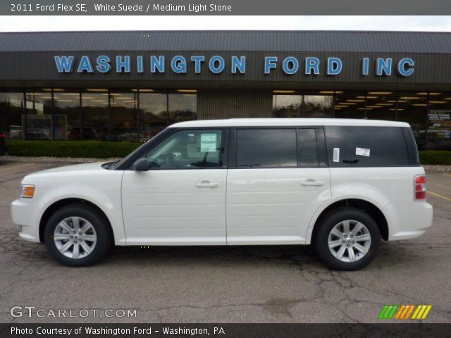 2011 Ford Flex SE in White Suede