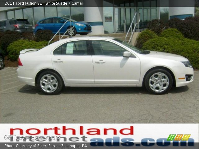 2011 Ford Fusion SE in White Suede
