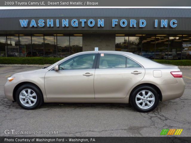 2009 Toyota Camry LE in Desert Sand Metallic