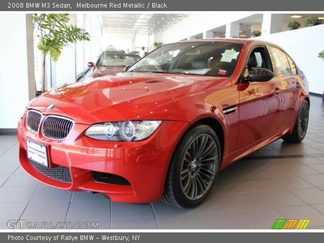 2008 BMW M3 Sedan in Melbourne Red Metallic