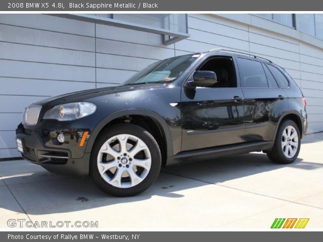 2008 BMW X5 4.8i in Black Sapphire Metallic