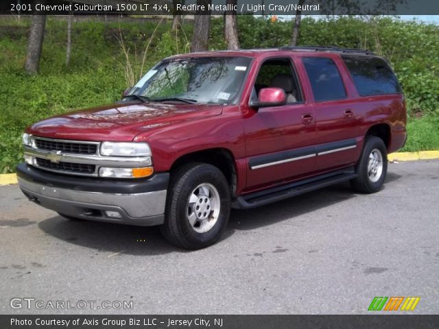 2001 Chevrolet Suburban 1500 LT 4x4 in Redfire Metallic